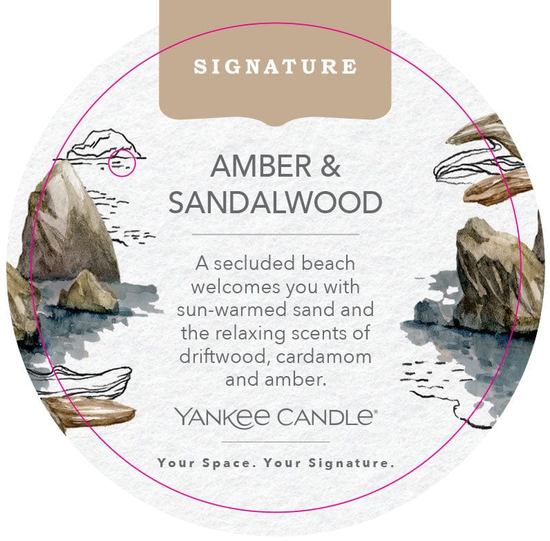 Yankee Candle Signature Medium Candle Yankee Candle Signature Medium Jar - Amber & Sandalwood