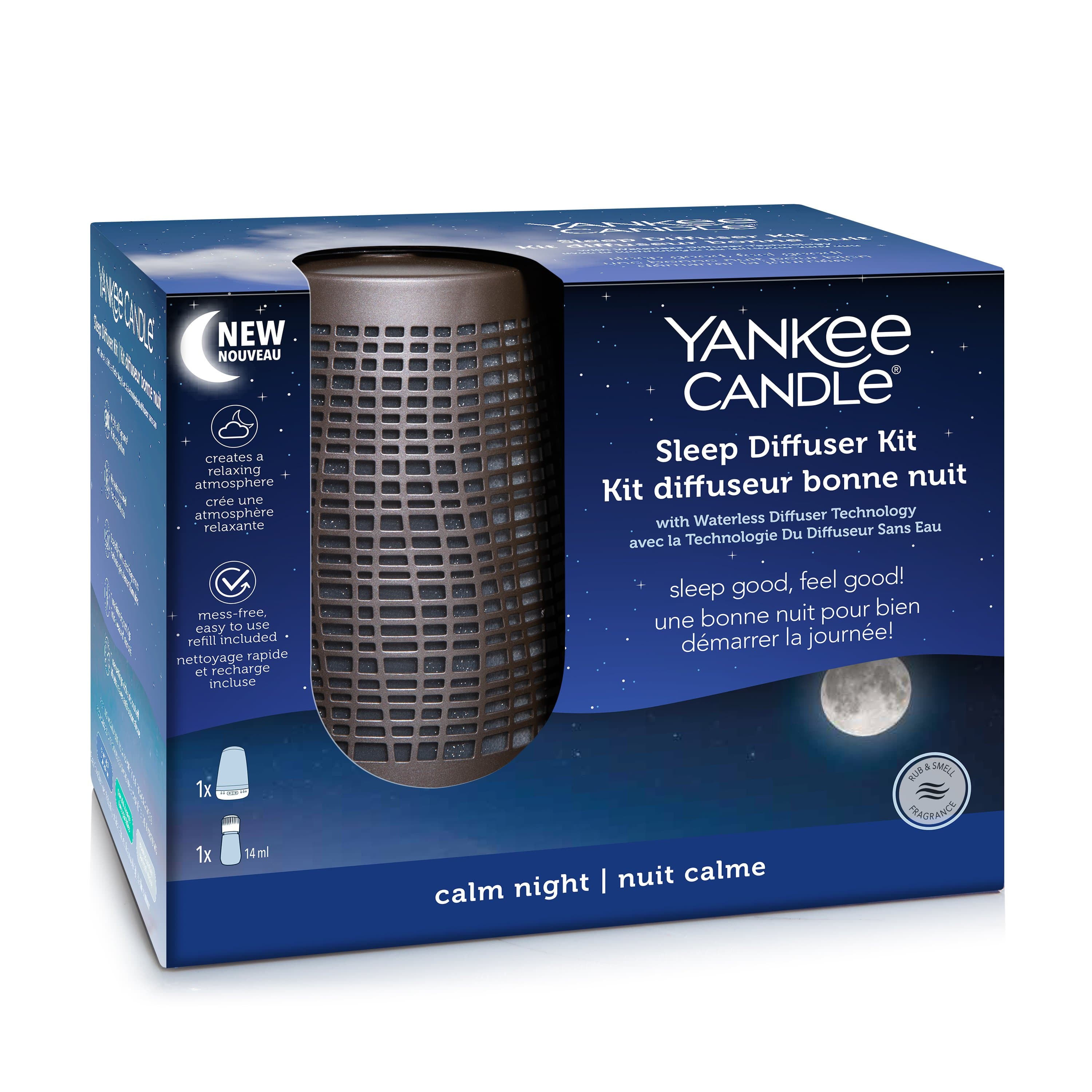 Yankee Candle Sleep Diffuser Starter Kit Yankee Candle Sleep Diffuser - Bronze Starter Kit & Calm Night