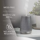 Yankee Candle Sleep Diffuser Starter Kit Yankee Candle Sleep Diffuser - Silver Starter Kit & Peaceful Dreams