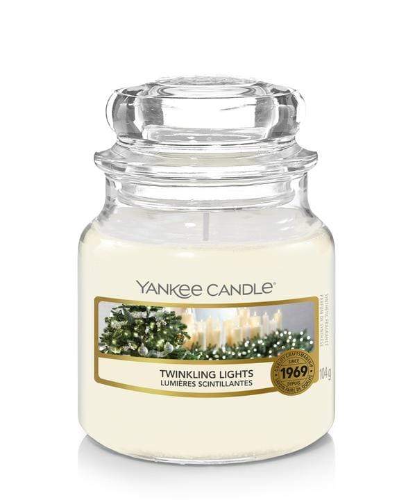 Yankee Candle Small Jar - Twinkling Lights – Curios Gifts