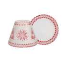 Yankee Candle Small Shade & Tray Yankee Candle Red Nordic Frosted Glass - Small Shade & Tray