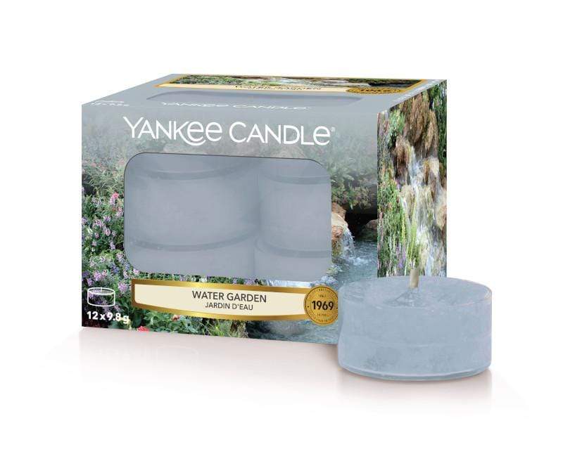 Yankee Candle Tea Lights Yankee Candle Pack of 12 Tea Light Candles - Water Garden