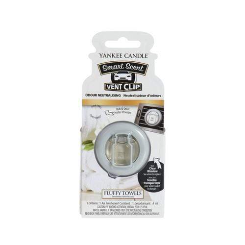 Yankee Candle Vent Clip Yankee Candle Car Air Freshener Smart Scent Vent Clip - Fluffy Towels