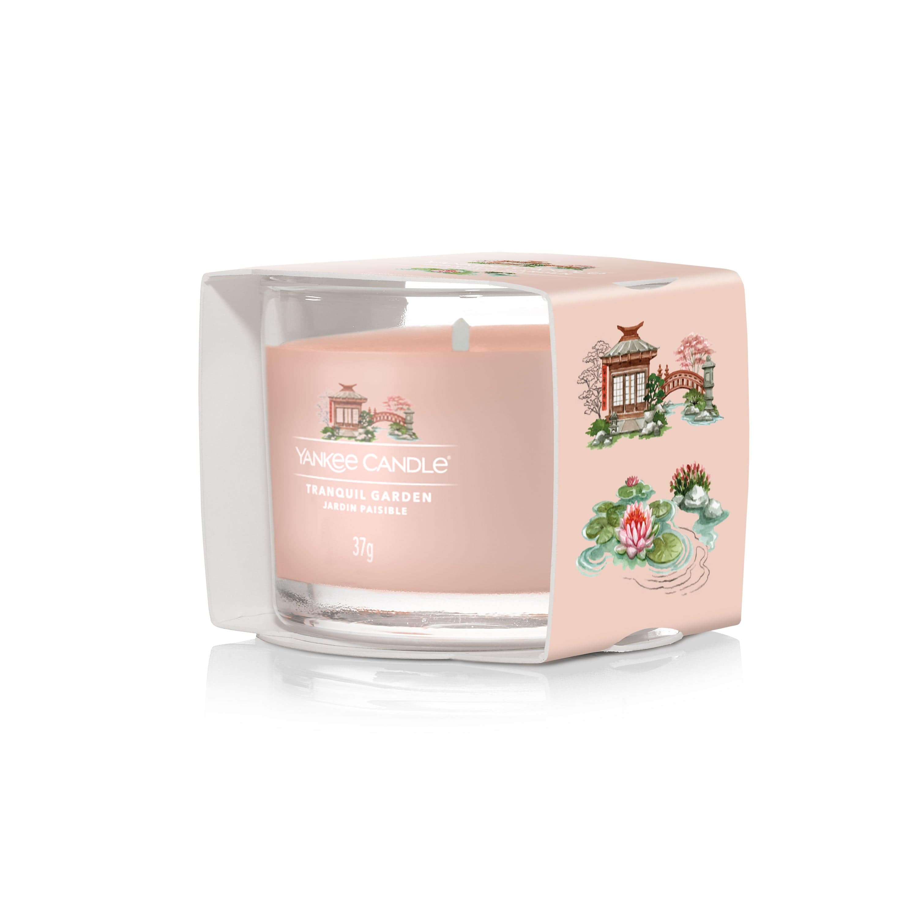 Yankee Candle Votive Candle Yankee Candle Filled Glass Votive 3 Pack - Tranquil Garden