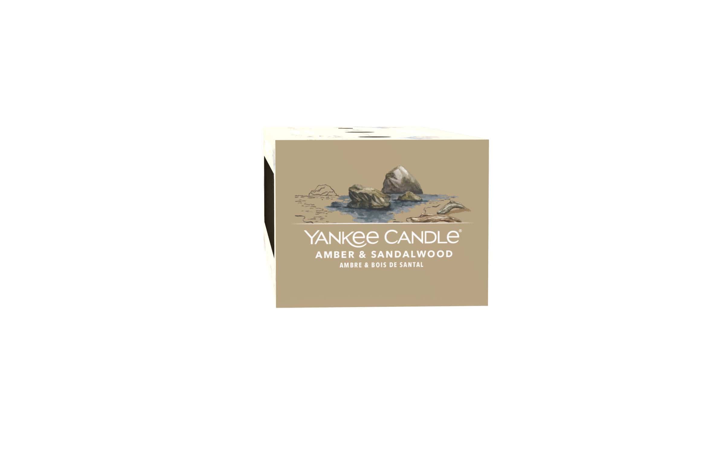 Yankee Candle Votive Candle Yankee Candle Filled Glass Votive - Amber & Sandalwood