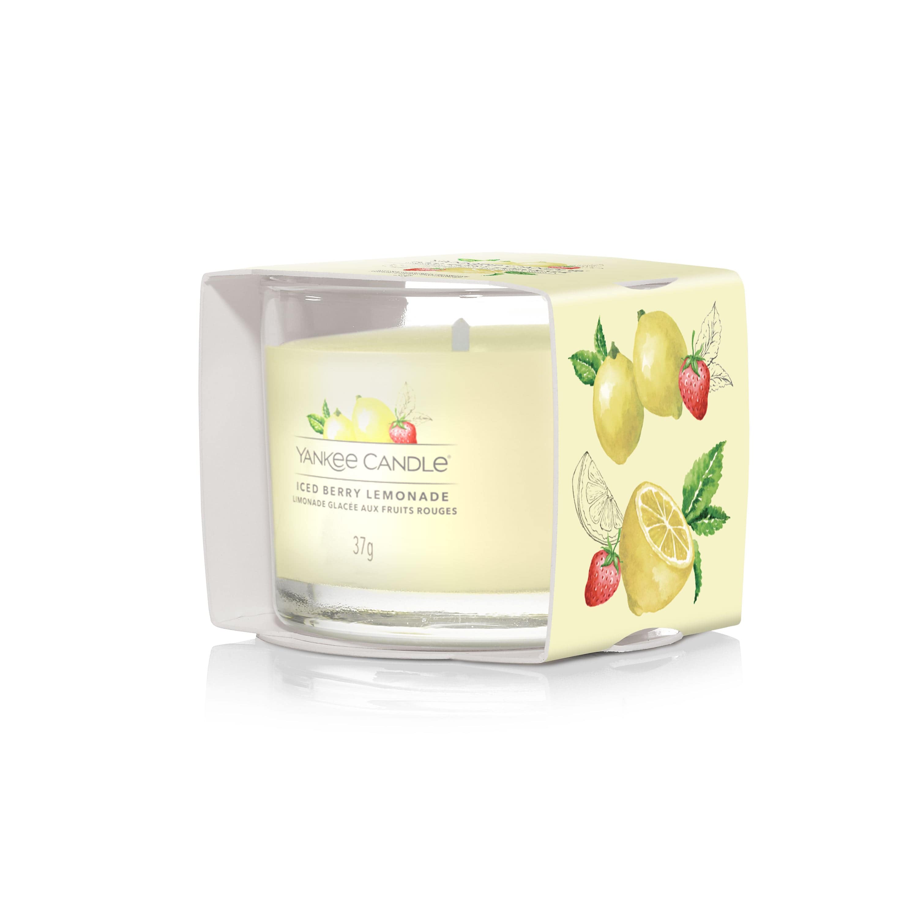 Yankee Candle Votive Candle Yankee Candle Filled Glass Votive - Iced Berry Lemonade
