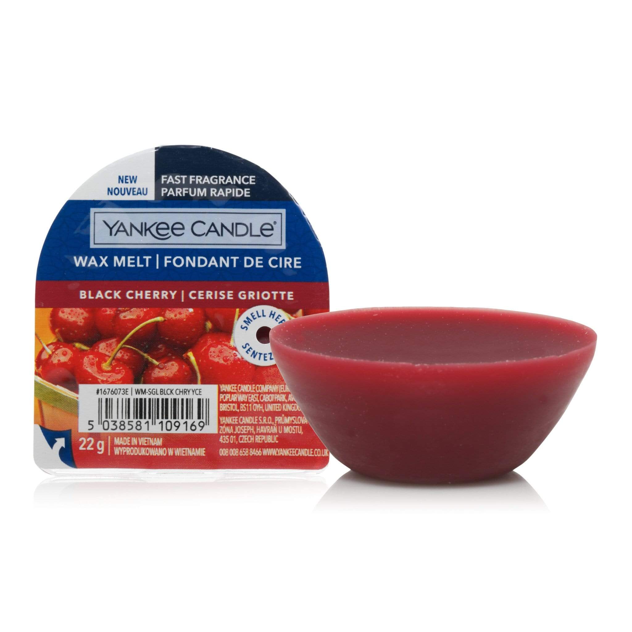 Yankee Candle Wax Tart Melt - Black Cherry – Curios Gifts