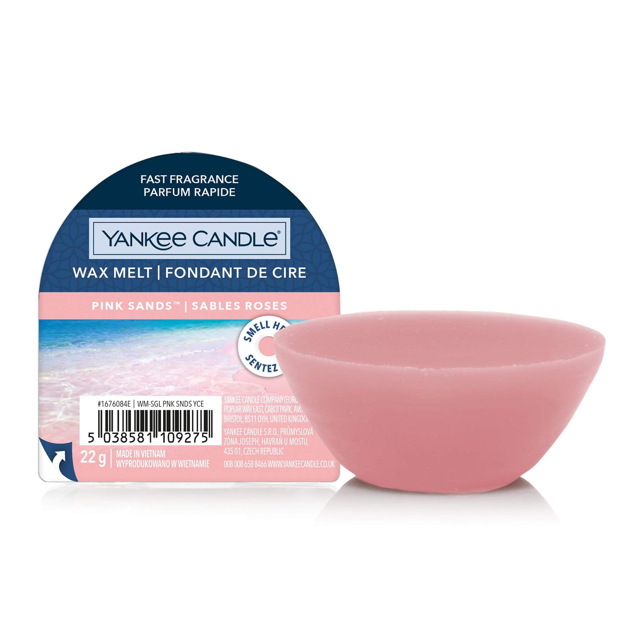 Yankee Candle Wax Tart Melt - Pink Sands – Curios Gifts