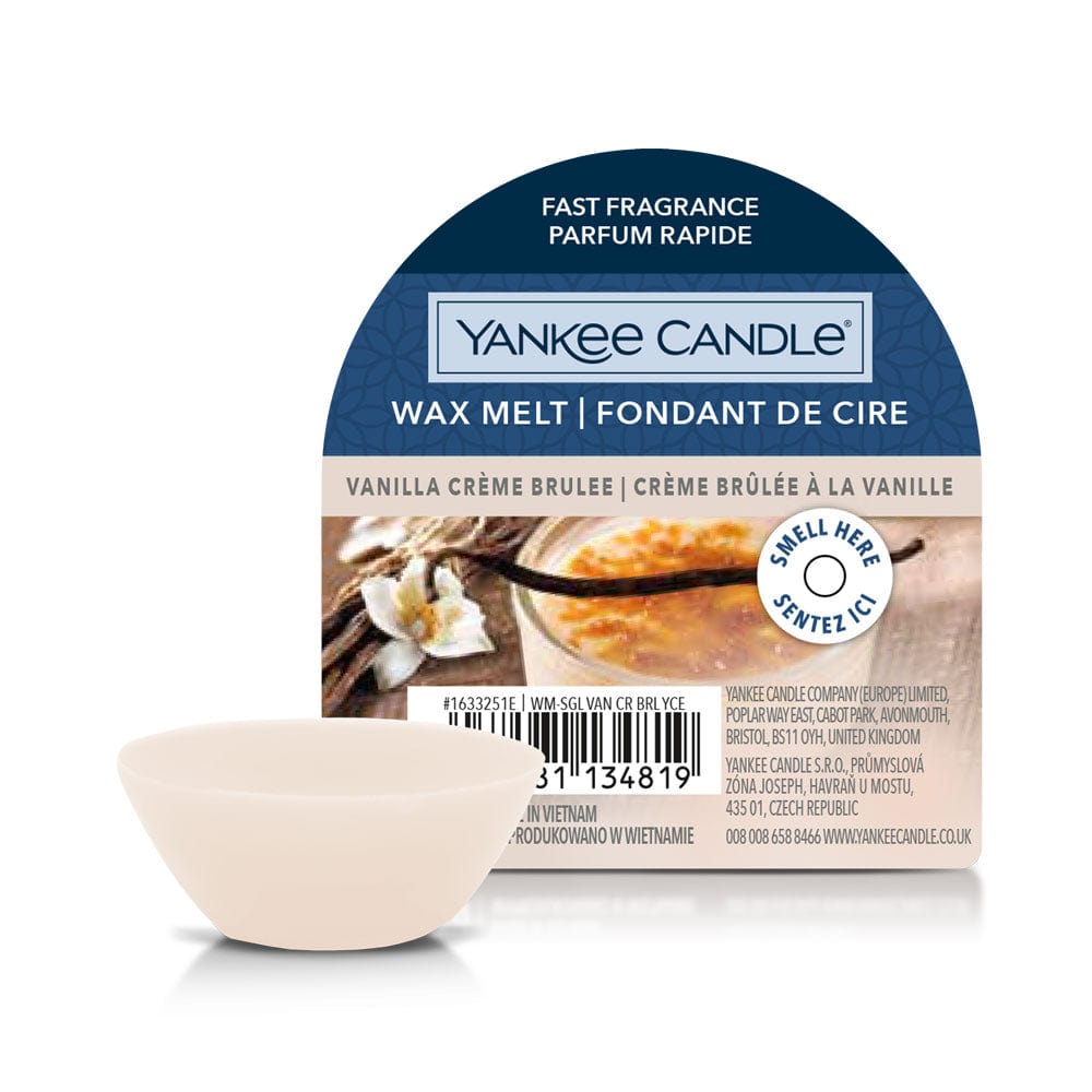Yankee Candle Wax Melt Yankee Candle Wax Tart Melt - Vanilla Crème Brûlée
