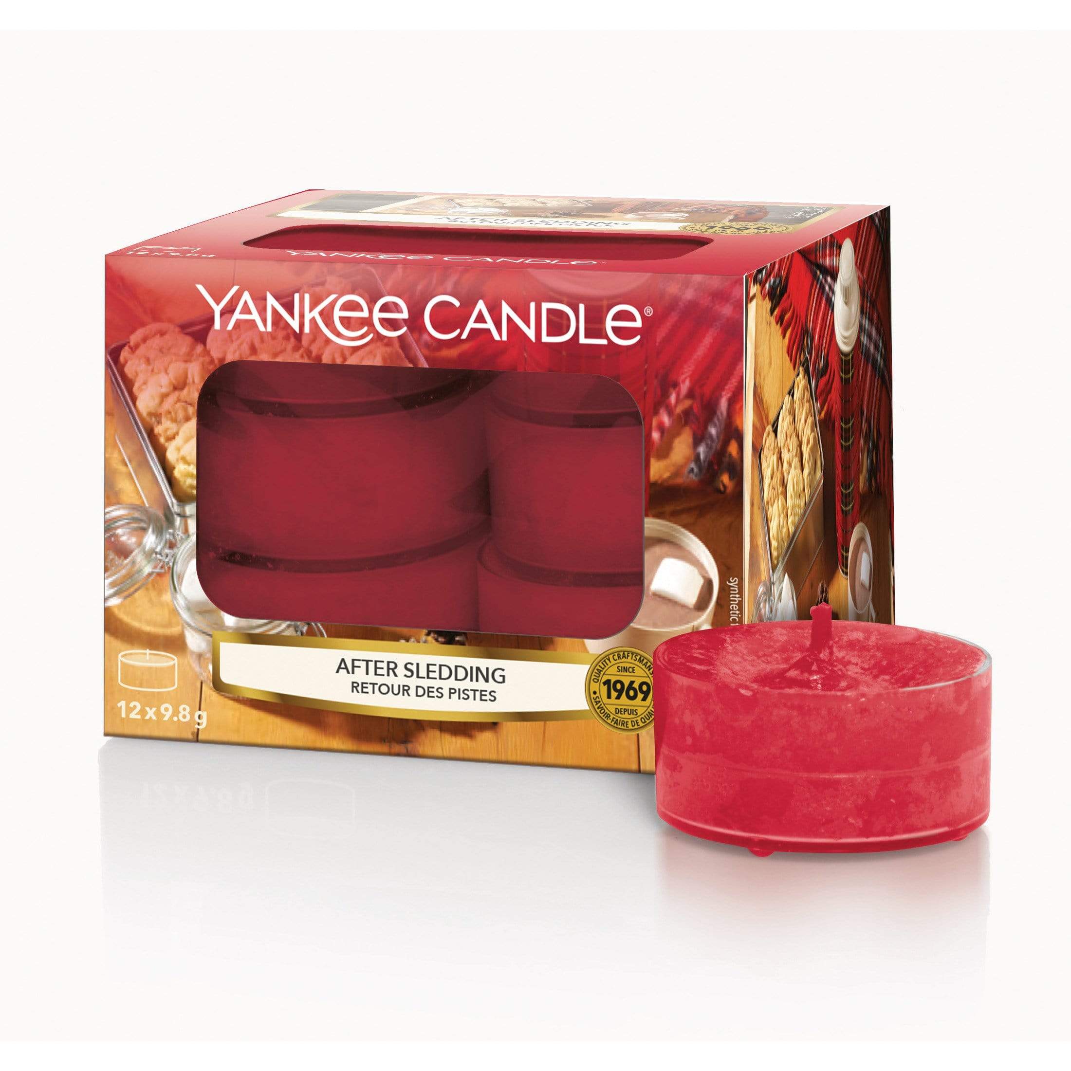 Yankee Candle Yankee Candle Yankee Candle Pack of 12 Tea Light Candles - After Sledding