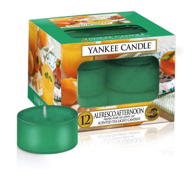 Yankee Candle Yankee Candle Yankee Candle Pack of 12 Tea Light Candles - Alfresco Afternoon