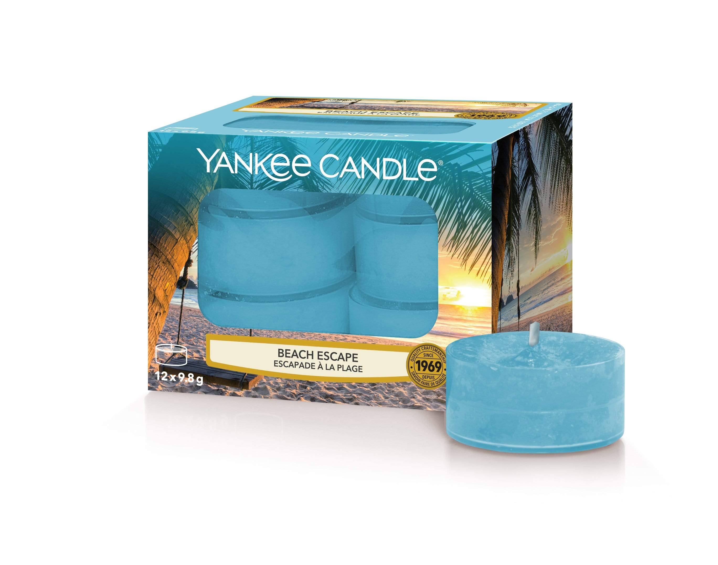 Yankee Candle Yankee Candle Yankee Candle Pack of 12 Tea Light Candles - Beach Escape