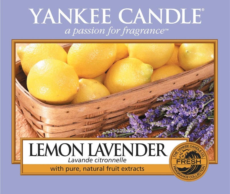 Yankee Candle Lemon Lavender Tea Light Candles, Festive Scent | Count 12