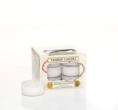 Yankee Candle Yankee Candle Yankee Candle Pack of 12 Tea Light Candles - Snow in Love