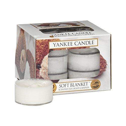 Yankee Candle Yankee Candle Yankee Candle Pack of 12 Tea Light Candles - Soft Blanket