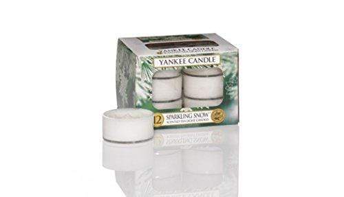 Yankee Candle Yankee Candle Yankee Candle Pack of 12 Tea Light Candles - Sparkling Snow